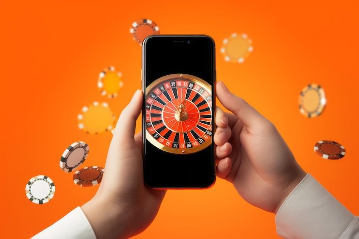 Antarmuka permainan Captain's Bounty di aplikasi mobile progamer dengan tombol taruhan dan display saldo